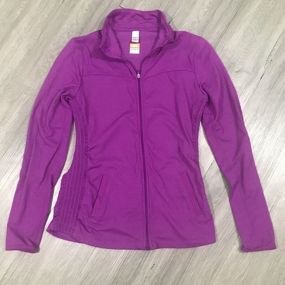 Lucy Purple Lucypowermax zip front Jacket size S - Picture 1 of 8